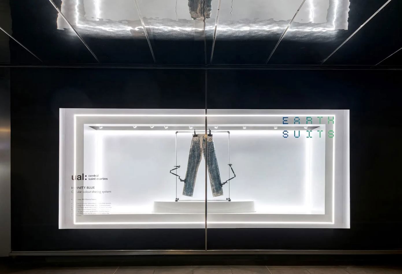 Infinity Blue lights up John Lewis