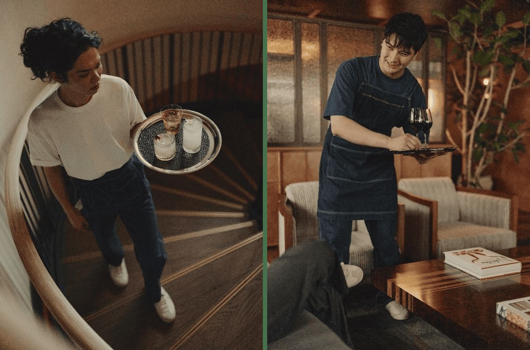 A denim uniform for Soho House in Tokyo