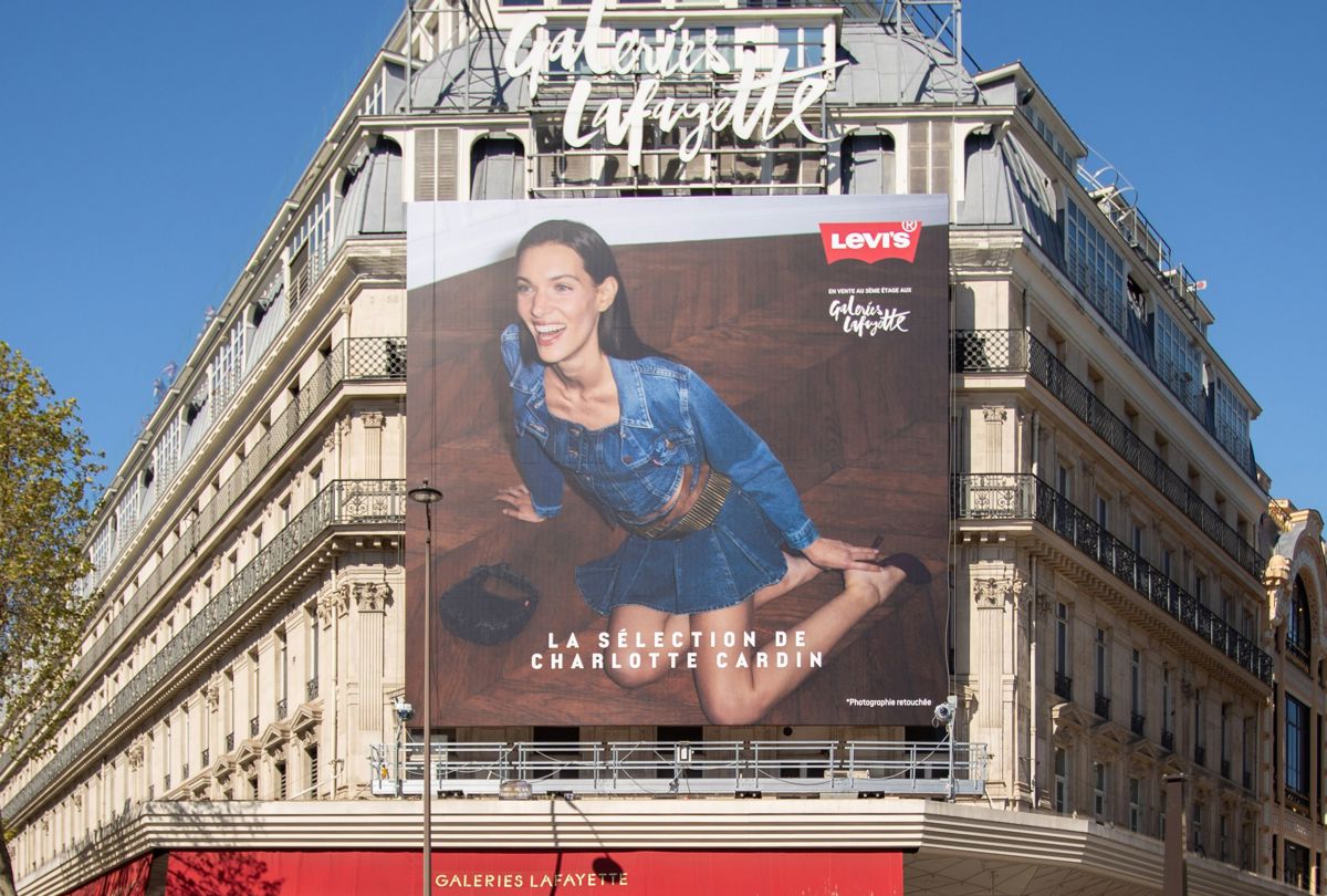 Levi’s takes over Galeries Lafayette