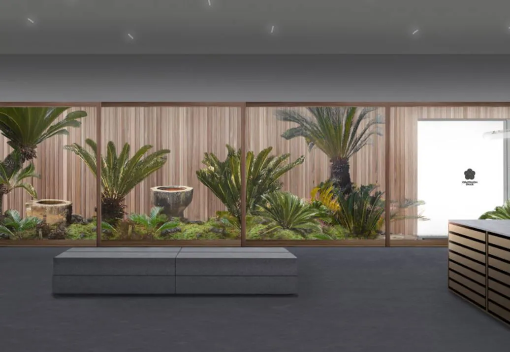 Momotaro's garden tranquillity sets scene for latest store