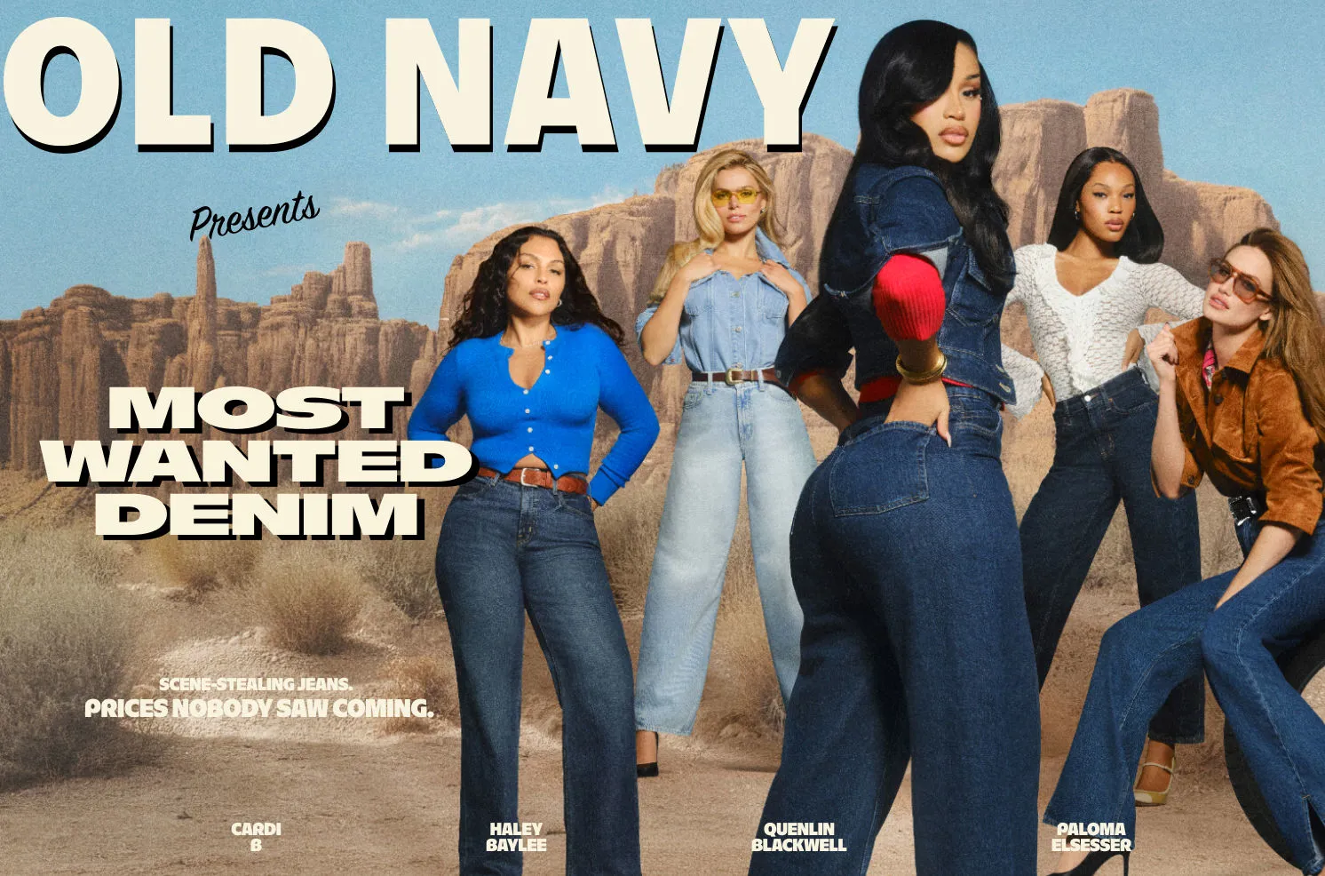 Cardi B fronts Old Navy’s autumn denim campaign