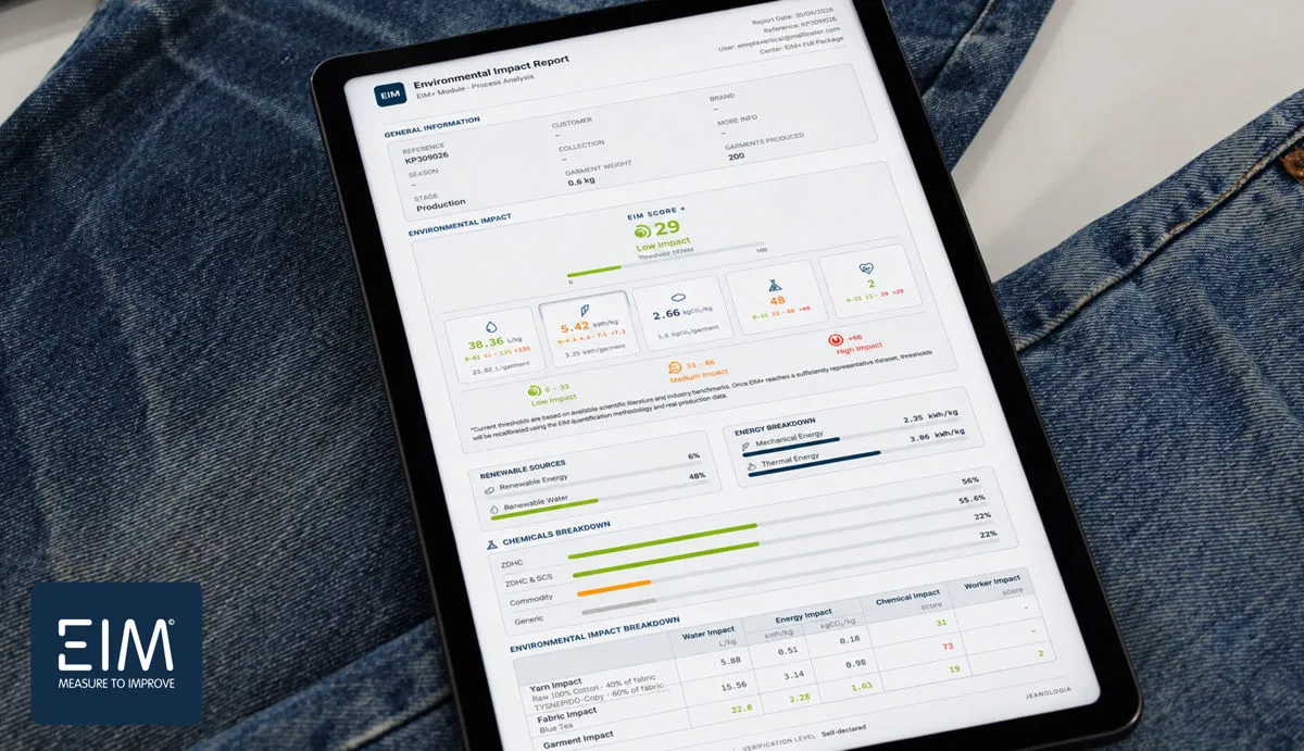 Jeanologia expands EIM’s possibilities